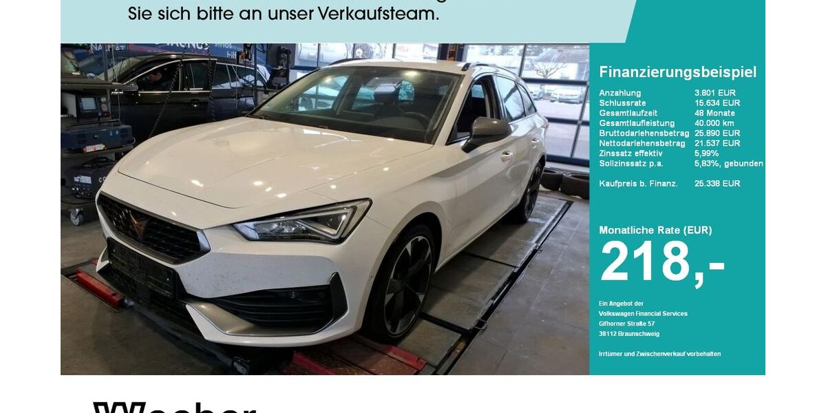 Cupra Leon 59.287 km 24.890 &euro; Leonberg 71229