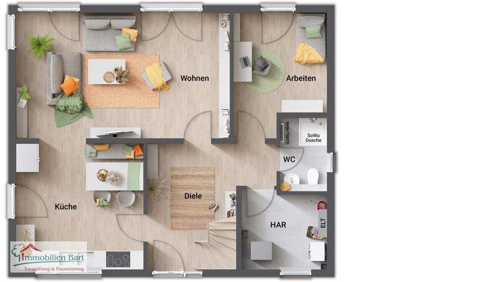 Einfamilienhaus Wasserliesch - 4 Zimmer, 152 m&sup2;, 613.450&euro; | Angebot:25680200