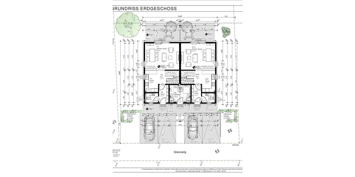Doppelhaushälfte Bad Laasphe - 4 Zimmer, 109 m&sup2;, 399.000&euro; | Angebot:26042637
