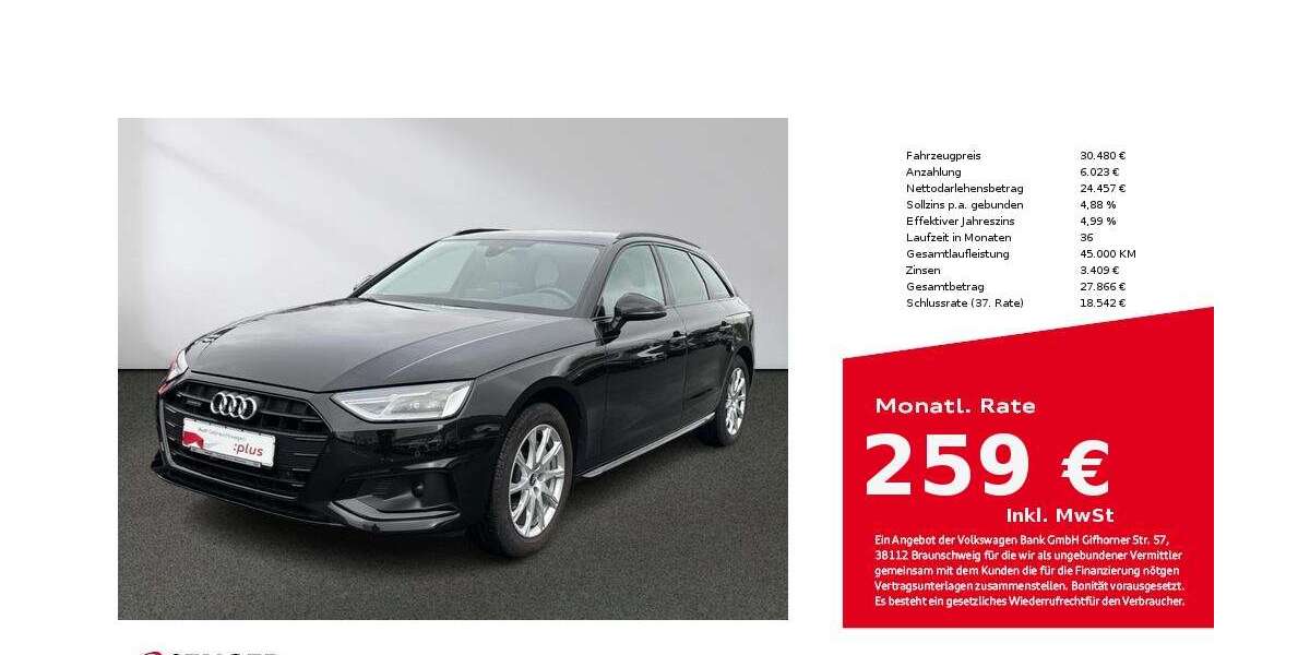 Audi A4 44.128 km 30.480 &euro; Bielefeld 33609