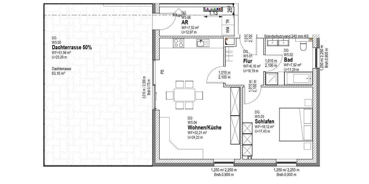 Einfamilienhaus Braunschweig Südstadt- Rautheim- Mascherode - 2 Zimmer, 104 m&sup2;, 1.390&euro; | Angebot:26416683