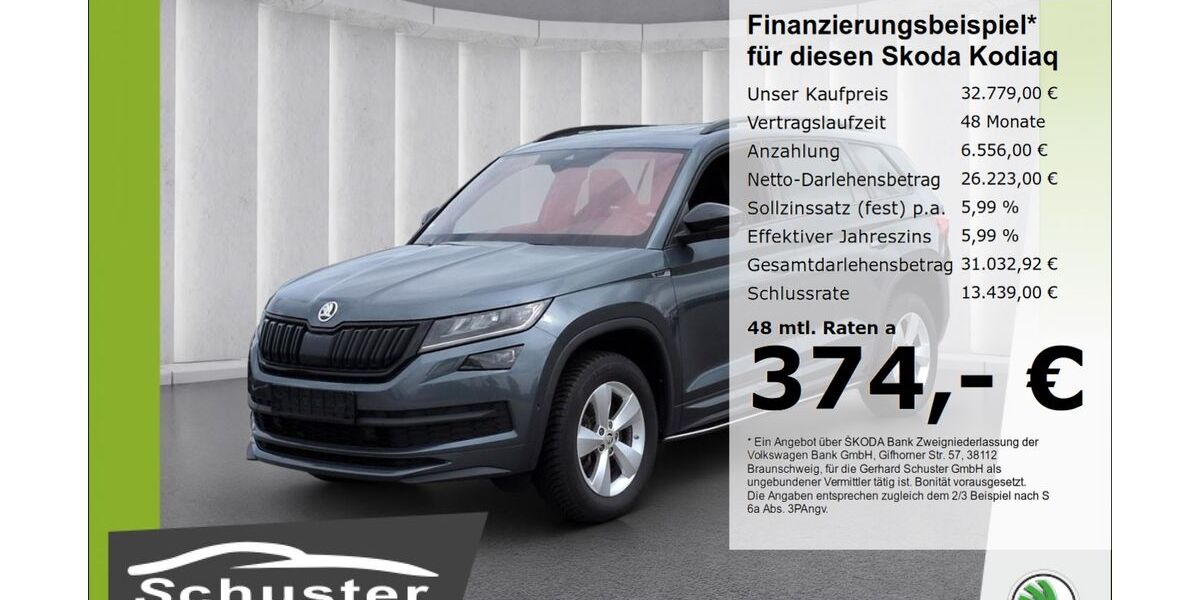 Skoda Kodiaq 93.879 km 32.279 &euro; Ruhstorf 94099
