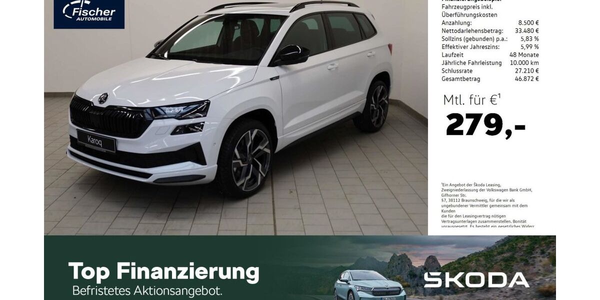 Skoda Karoq 11.014 km 41.980 &euro; Amberg 92224
