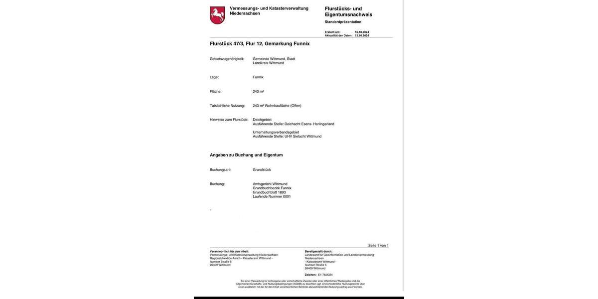 Grundstück Wittmund Funnix - 18.000&euro; | Angebot:25734604