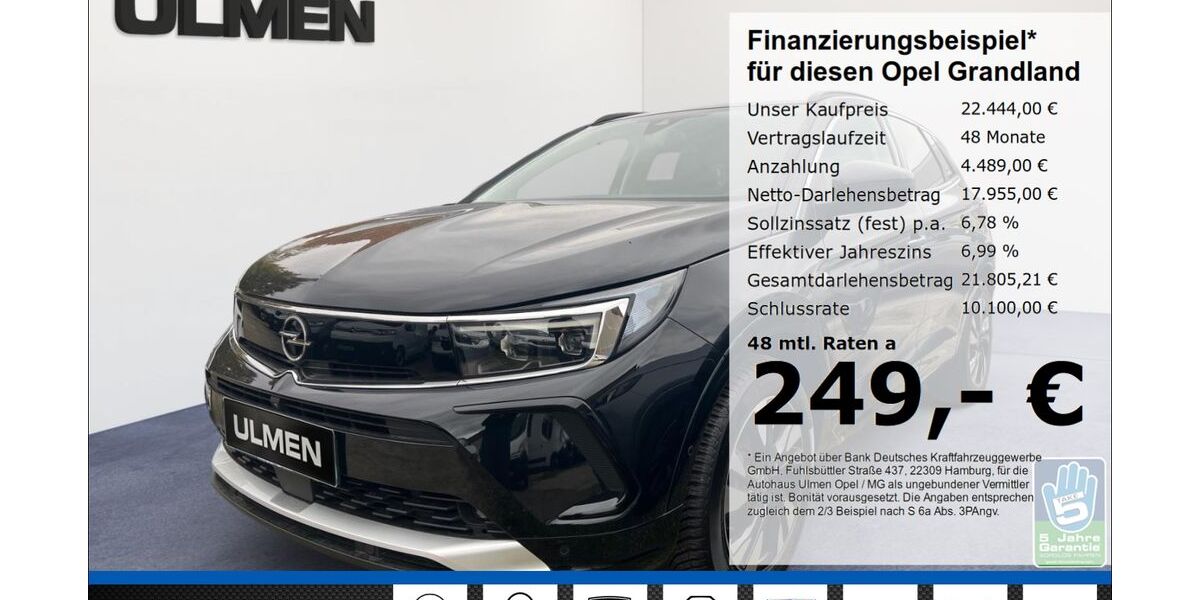 Opel Grandland (X) 33.735 km 21.999 &euro; Düsseldorf 40231