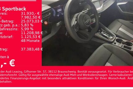 Audi A3 8.700 km 31.930 € Heilbronn 74074
