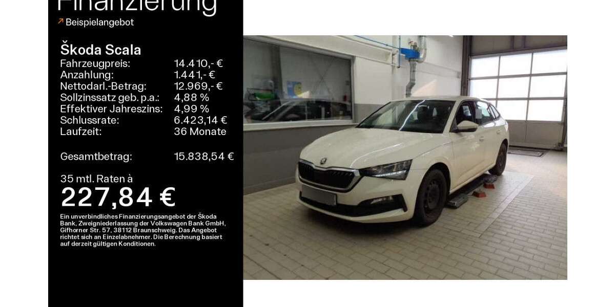 Skoda Scala 42.700 km 14.410 &euro; Eisenach 99817