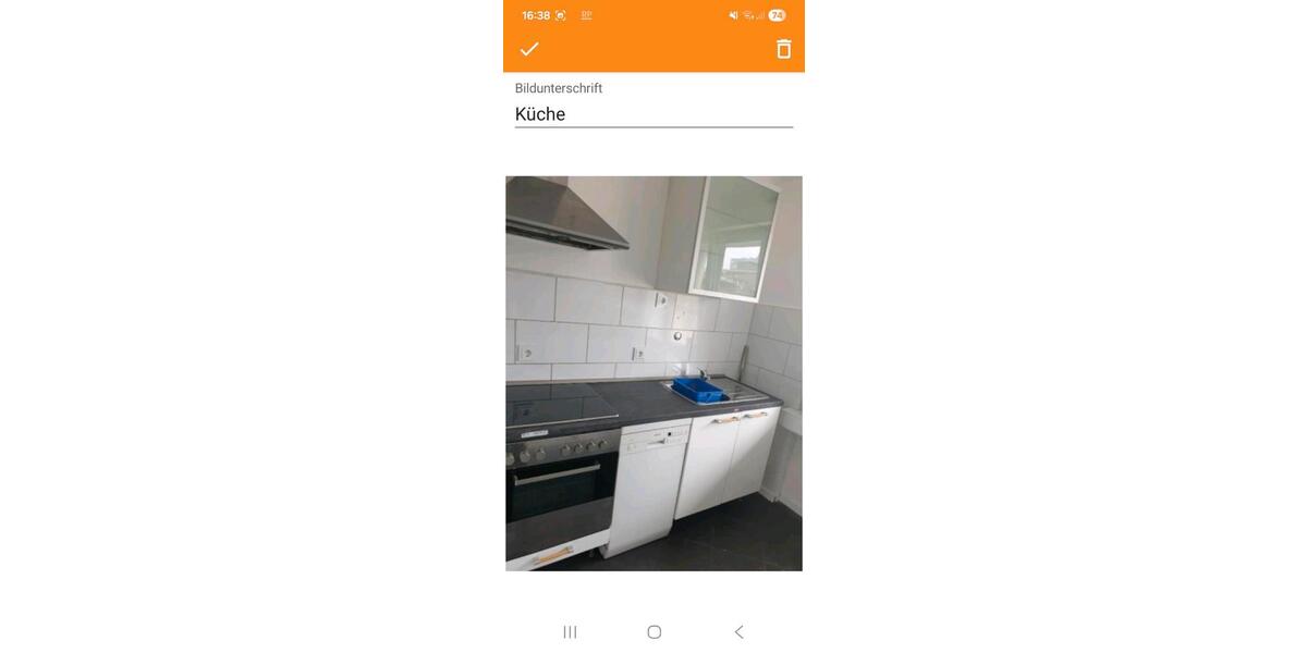 Etagenwohnung Essen Stadtkern - 1 Zimmer, 16 m&sup2;, 225&euro; | Angebot:25590294