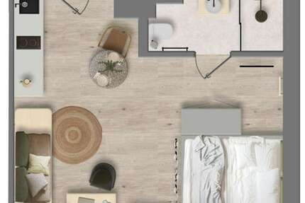 Wohnen auf Zeit in Aachen 1.345 € 1 zimmer