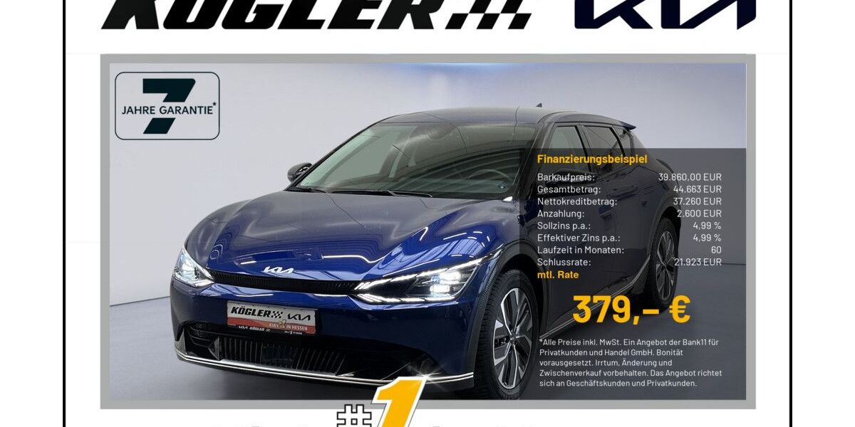 Kia EV6 15.360 km 39.860 &euro; Rosbach | Frankfurt Nord 61191