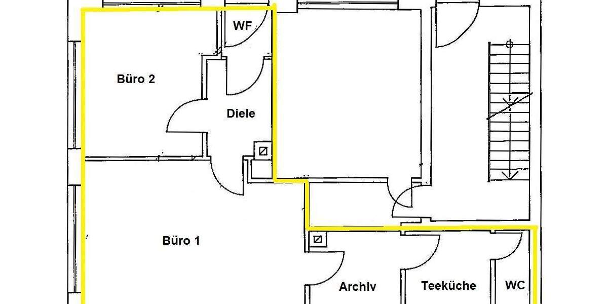 Gewerbeobjekt Röthenbach a. d. Pegnitz Röthenbach - 2 Zimmer, 52 m&sup2;, 420&euro; | Angebot:24670857