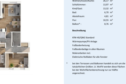 Wohnung Wurster Nordseeküste - 3 Zimmer, 85 m&sup2;, 289.000&euro; | Angebot:26986424