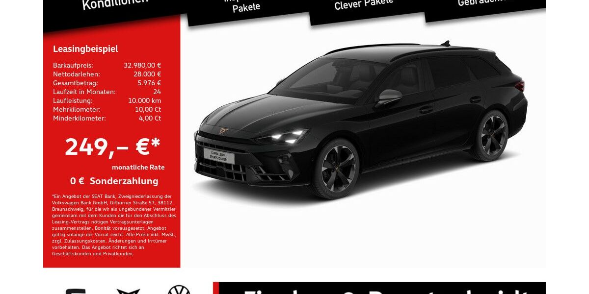 Cupra Leon 18.548 km 32.980 &euro; Lohmar 53797