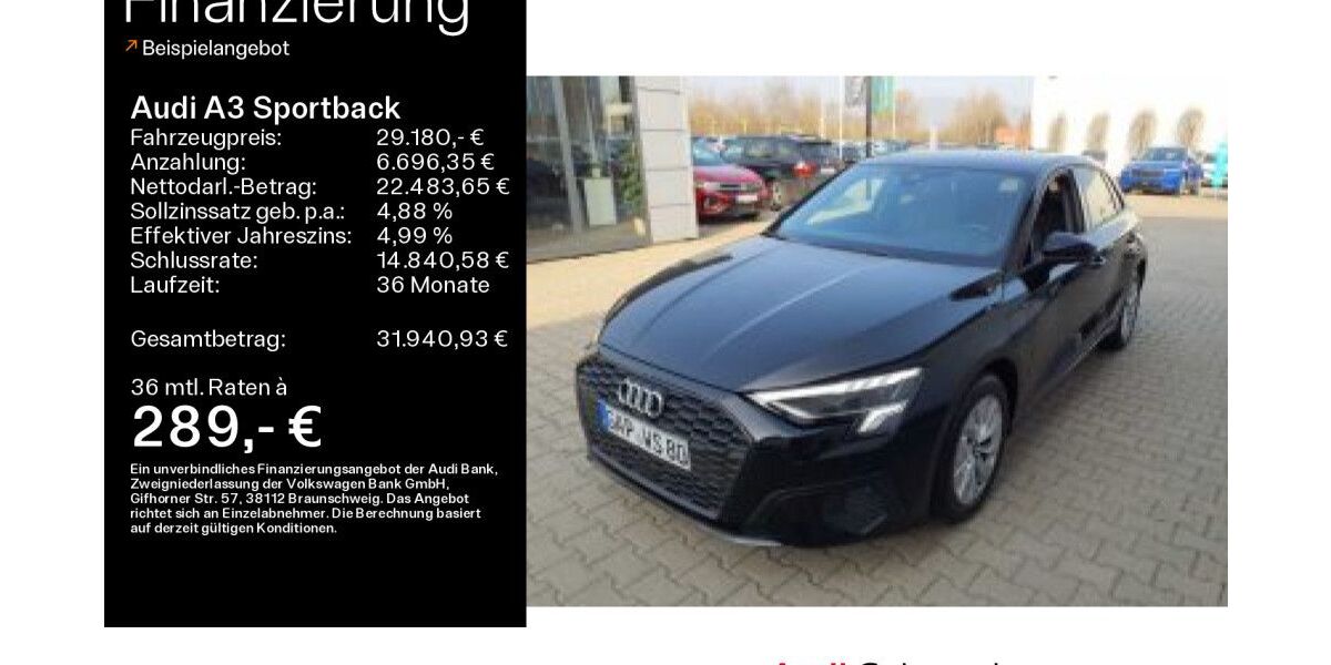 Audi A3 13.595 km 28.890 &euro; Bad Nauheim 61231