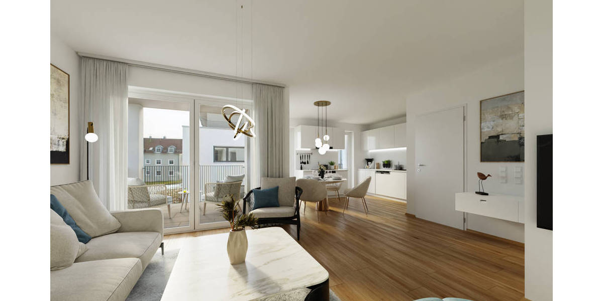 Etagenwohnung Schwarzach Bühel b. Schwarzach - 2 Zimmer, 72 m&sup2;, 301.372&euro; | Angebot:24034001