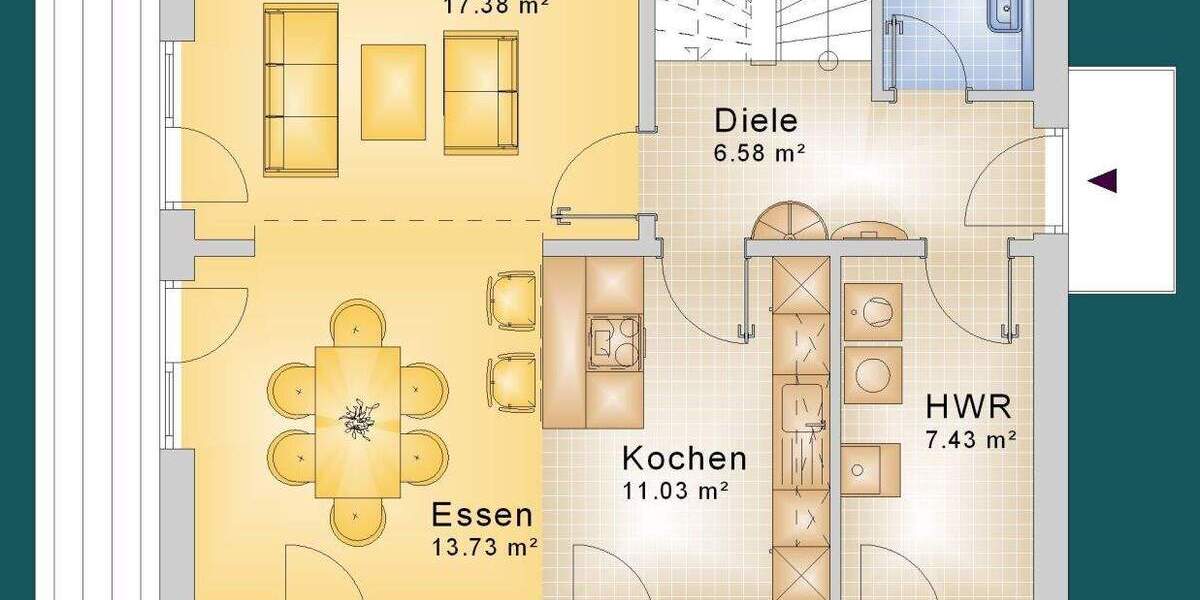 Einfamilienhaus Wagenfeld - 4 Zimmer, 110 m&sup2;, 329.900&euro; | Angebot:25705212