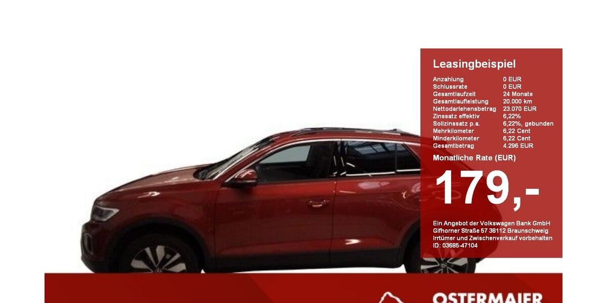 VW T-Roc 9.240 km 23.070 &euro; Vilsbiburg 84137
