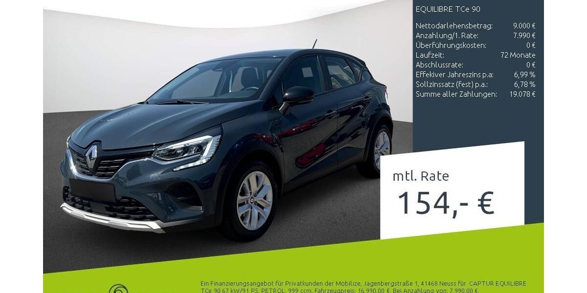 Renault Captur 12.531 km 16.370 &euro; Stuhr 28816