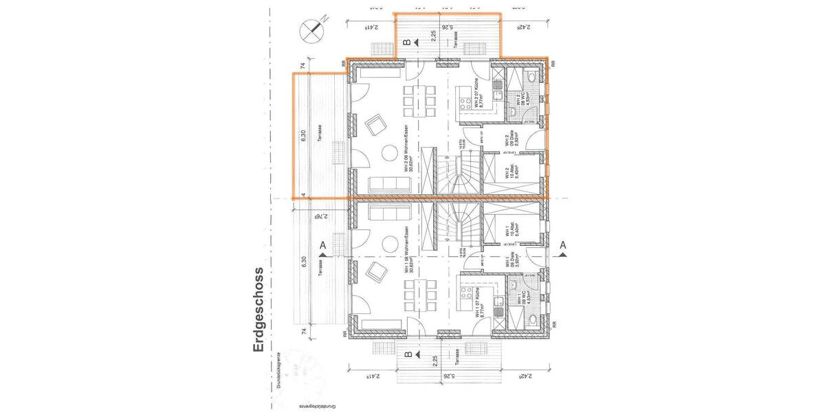 Doppelhaushälfte Hamburg Bergstedt - 4 Zimmer, 189 m&sup2;, 2.750&euro; | Angebot:26891305
