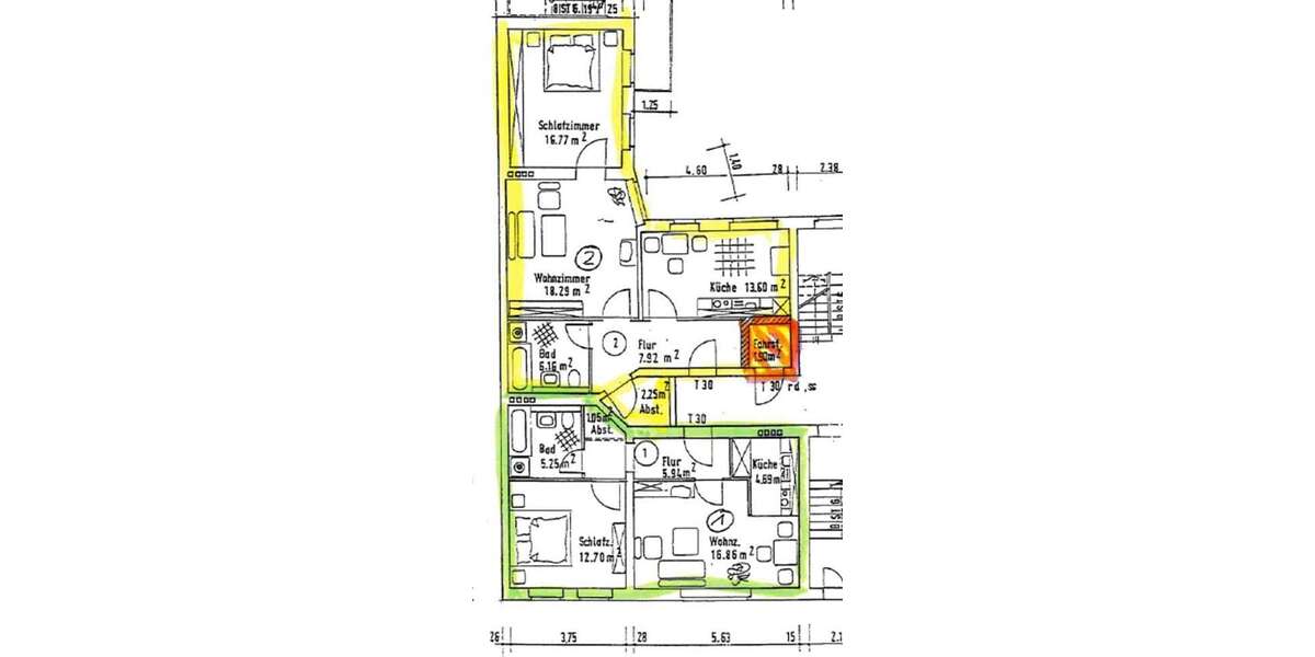 Wohnung zum Kaufen in Pritzwalk 97.500 € 65 m² 2 zimmer