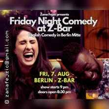 Friday Night Comedy at Z-Bar 07.08.2026 Z-Bar