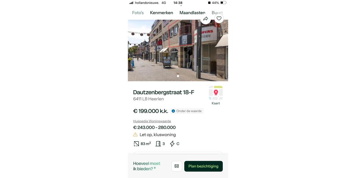 IDEALE (Erst­käufer-)Wohnung mit 86 m² Wohnfläche in HEERLEN zimmer