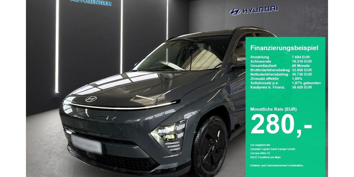 Hyundai KONA 1.285 km 38.420 &euro; Bad Soden-Salmünster 63628