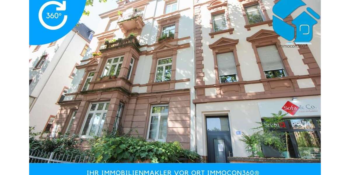 Etagenwohnung Frankfurt Sachsenhausen - 5 Zimmer, 160 m&sup2;, 2.400&euro; | Angebot:27316687