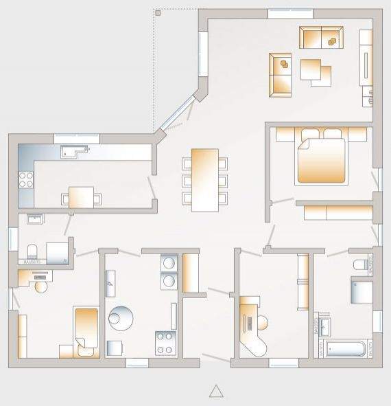 Bungalow Alsleben (Saale) Alsleben - 5 Zimmer, 141 m&sup2;, 287.000&euro; | Angebot:25717395