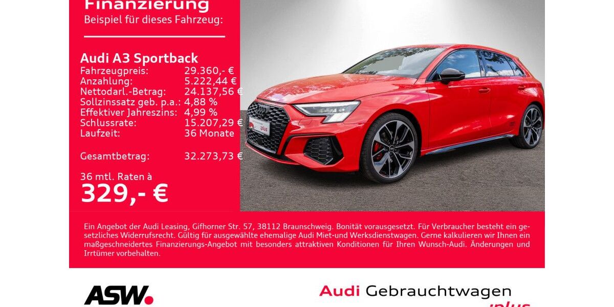 Audi A3 32.600 km 29.360 &euro; Heilbronn 74074