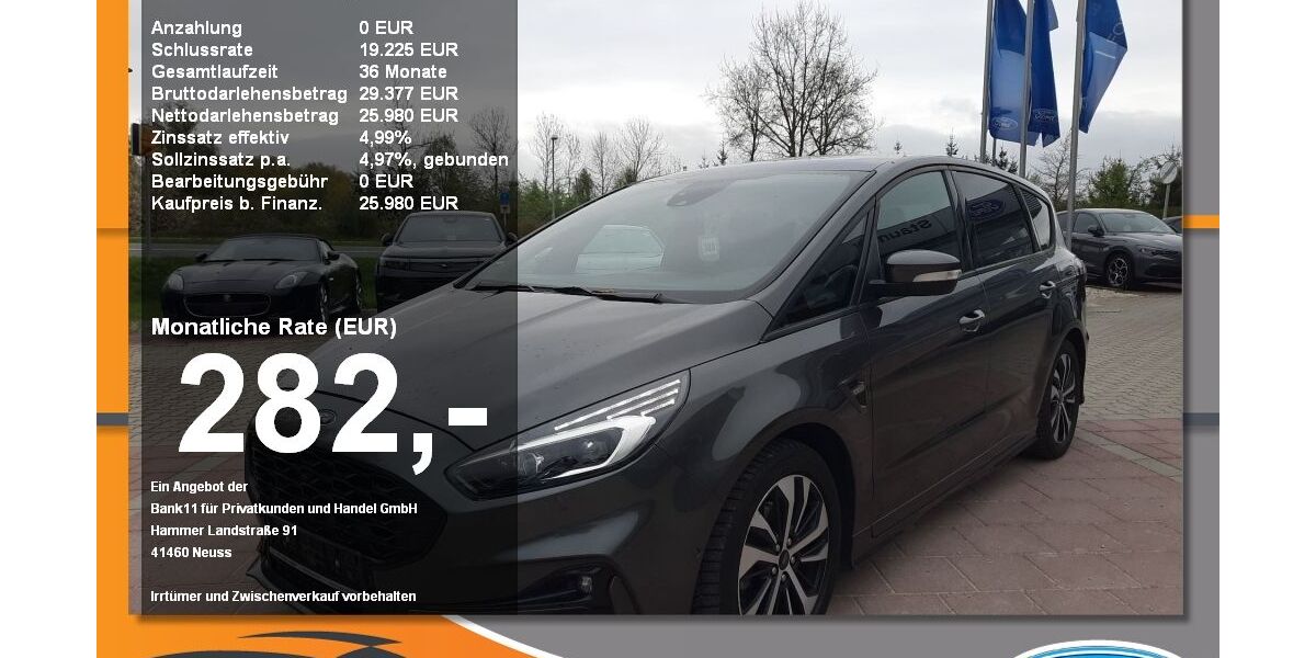 Ford S-Max 93.000 km 25.980 &euro; Neustadt / Donau 93333