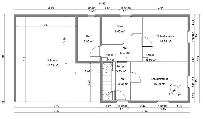 Bauernhaus, Landhaus Uersfeld - 9 Zimmer, 110 m&sup2;, 120.000&euro; | Angebot:25780910