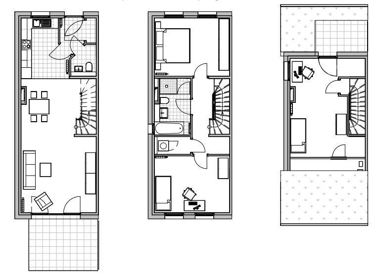 Doppelhaushälfte Biblis - 4 Zimmer, 116 m&sup2;, 1.624&euro; | Angebot:24971689