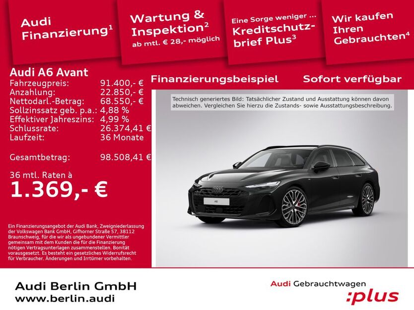 Audi A6 6.001 km 91.400 € Berlin 12489