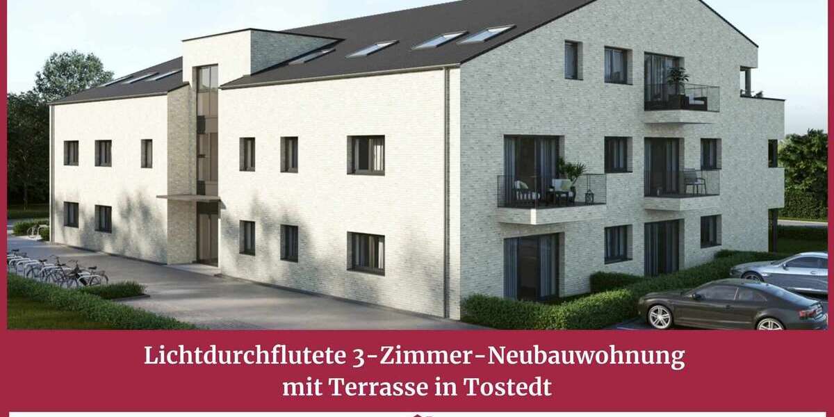 Etagenwohnung Tostedt / Todtglüsingen Todtglüsingen - 3 Zimmer, 106 m&sup2;, 1.400&euro; | Angebot:27113073