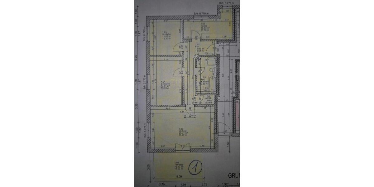 Erdgeschoßwohnung Ribnitz-Damgarten Damgarten - 3 Zimmer, 81 m&sup2;, 937&euro; | Angebot:23512710