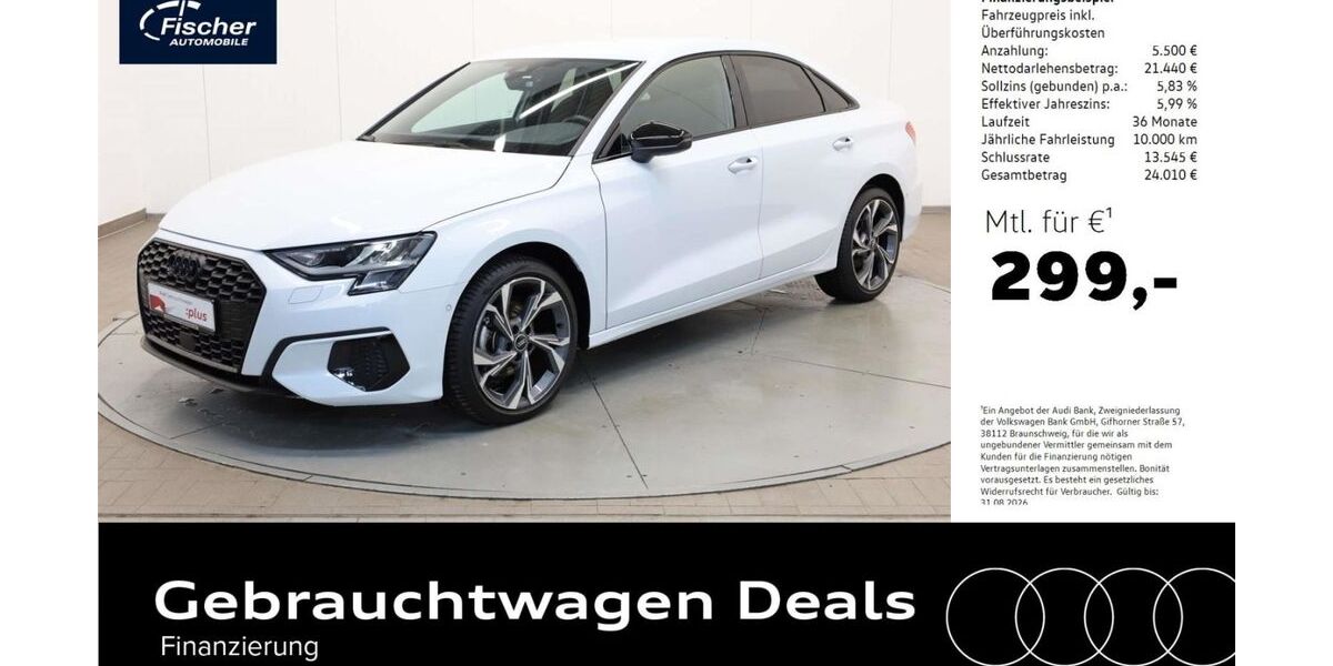 Audi A3 34.523 km 26.940 &euro; Ursensollen 92289