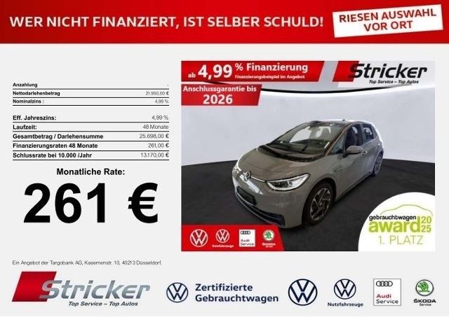 VW ID.3 53.023 km 21.949 &euro; Detmold 32760