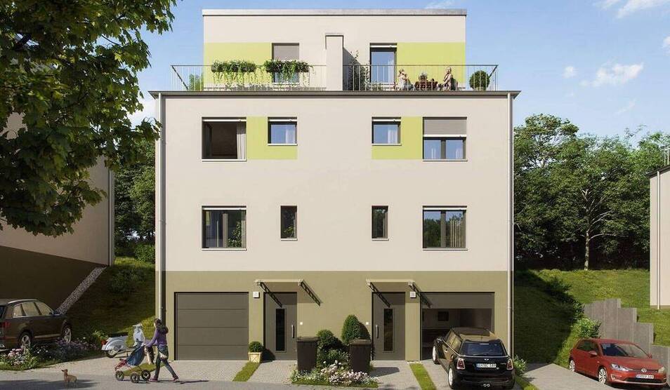 Moderne Doppelhaushälfte inkl. Grundstück