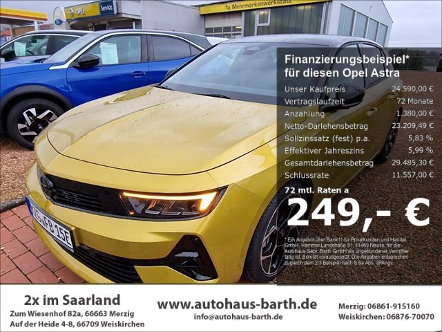 Opel Astra 51.995 km 24.590 &euro; Merzig / Weiskirchen 66663