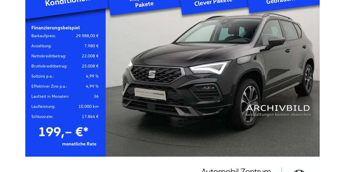Seat Ateca 25.726 km 29.988 &euro; Leverkusen 51379