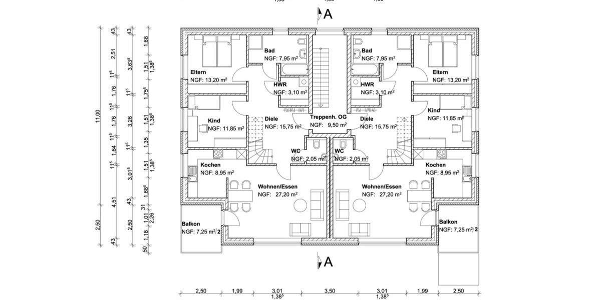 Etagenwohnung Delmenhorst Düsternort - 3 Zimmer, 95 m&sup2;, 247.000&euro; | Angebot:24534626