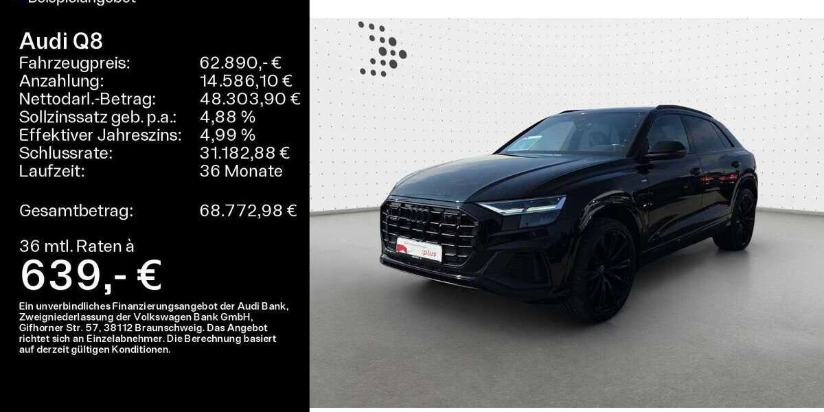 Audi Q8 61.512 km 62.890 &euro; Königstein-TS 61462