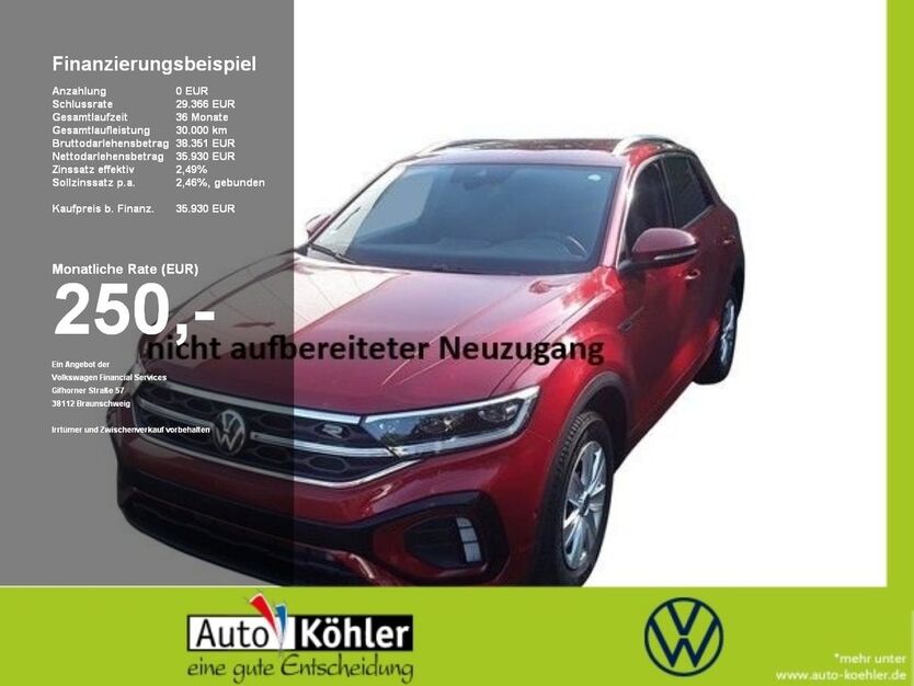 VW T-Roc 5.800 km 35.930 € Mainburg 84048