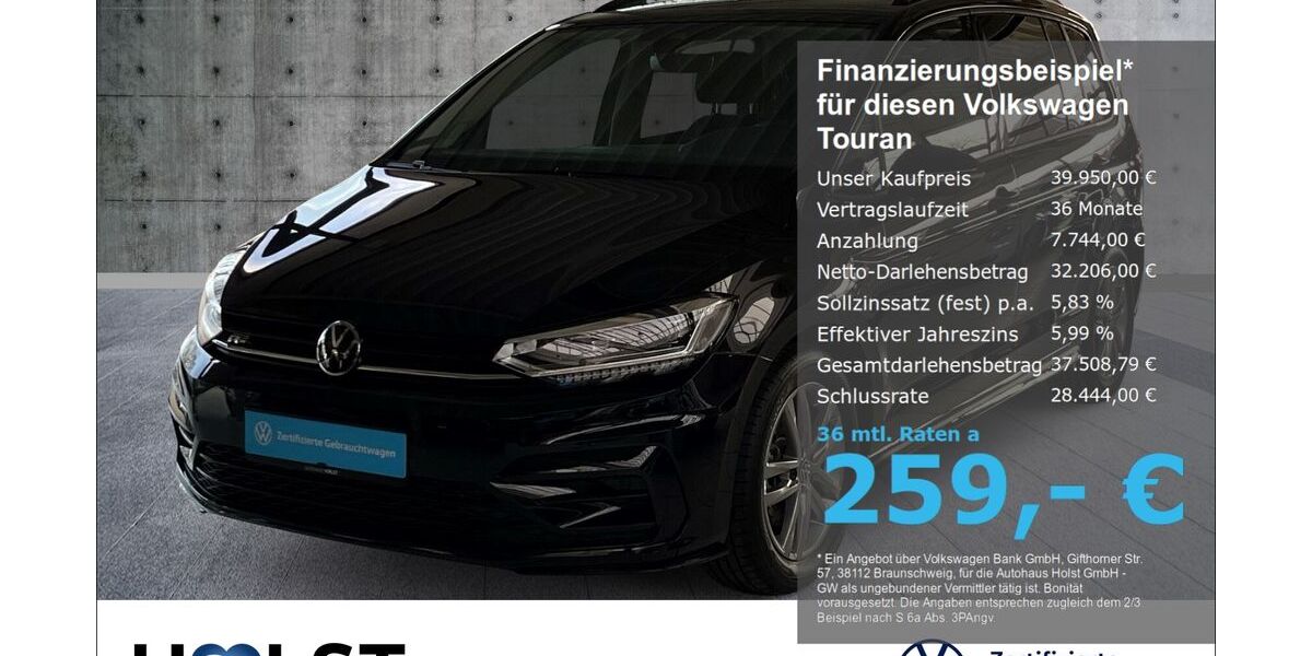 VW Touran 7.424 km 39.950 &euro; Scheeßel 27383