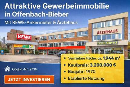 Gewerbeobjekt Offenbach am Main Bieber - 3.200.000&euro; | Angebot:25360554