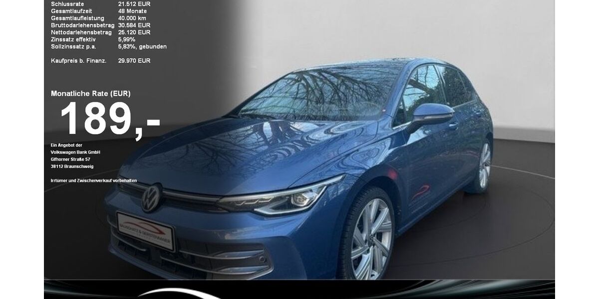VW Golf 18.500 km 29.970 &euro; Baden-Baden 76530