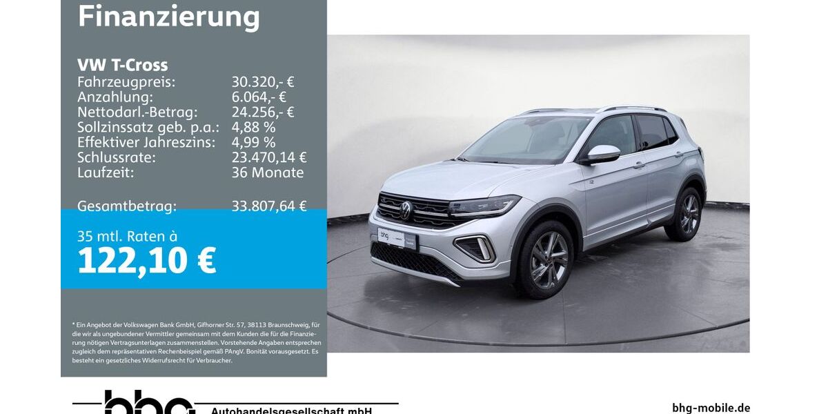 VW T-Cross 17.192 km 29.450 &euro; Reutlingen 72770