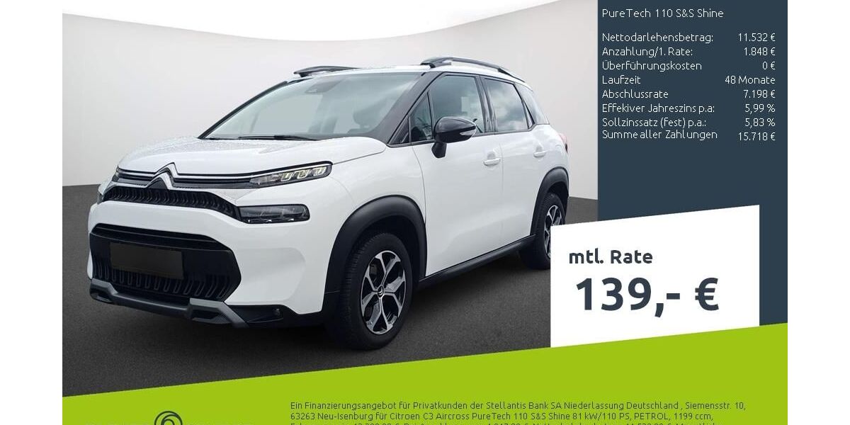 Citroen C3 Aircross 12.667 km 13.215 &euro; Bocholt 46395