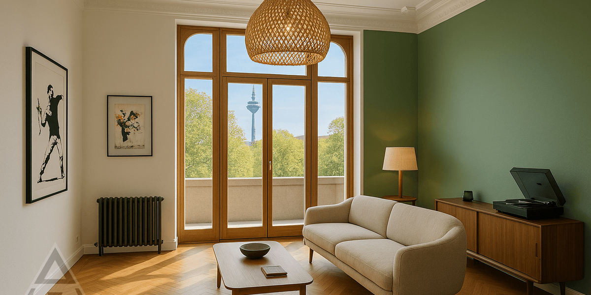 Etagenwohnung Düsseldorf Stadtbezirk 3 - 2 Zimmer, 65 m&sup2;, 421.000&euro; | Angebot:26862613